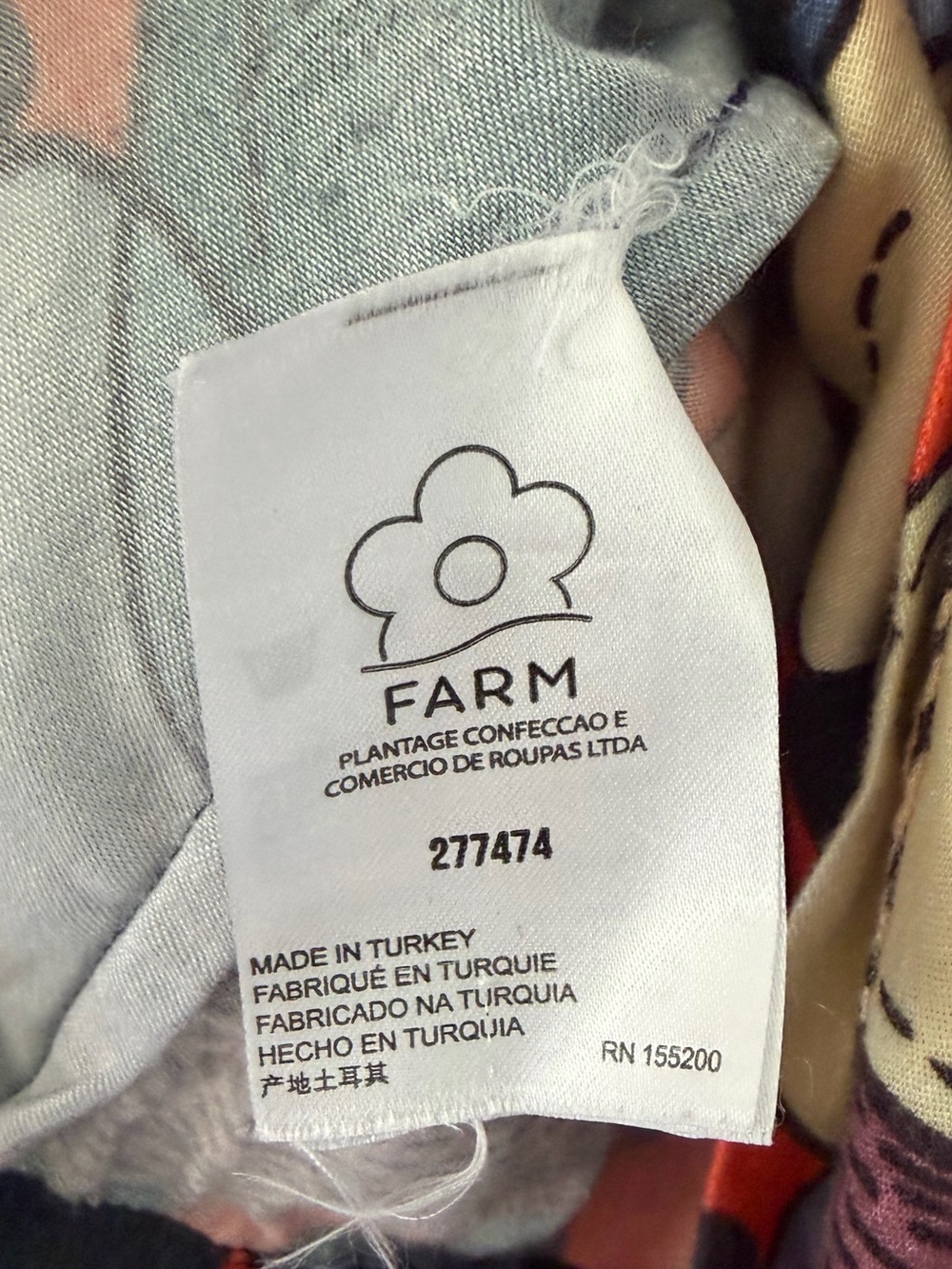 Anthropologie Farm Rio XL Retro Inspired Paloma Button-down Shirt - Picture 14 of 16